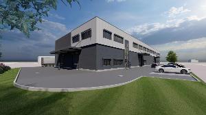 Lager- und Logistikhalle mit Büro