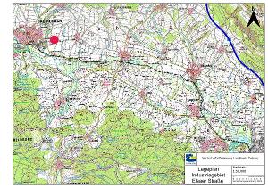 gute Anbindung über St 2205 an A73