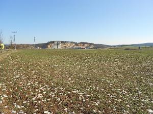 Blick Richtung Norden auf den Steinbruch