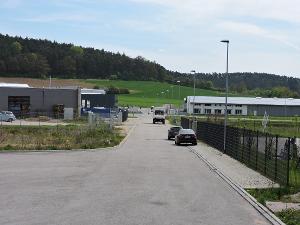 Gewerbegebiet an der A6 Blick östlich