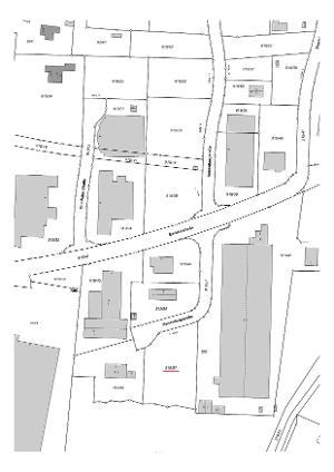 Lageplan Teil II - Gewerbegebiet Ost