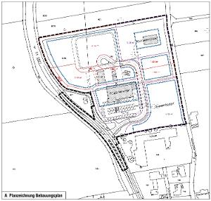 Bebauungsplan Gewerbegebiet Altenmünster Nord - Planzeichnung