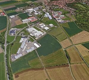 Luftbild Gewerbegebiet Steinacher Straße