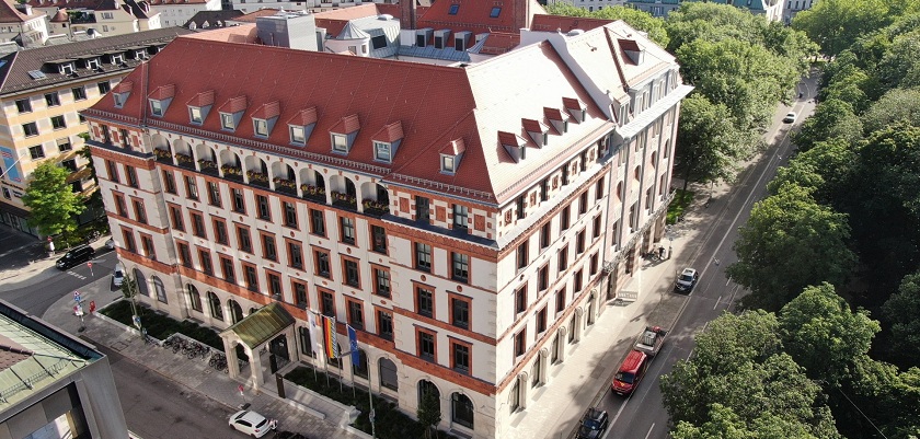 Gebäude der IHK München und Oberbayern in  der Münchner Innenstadt