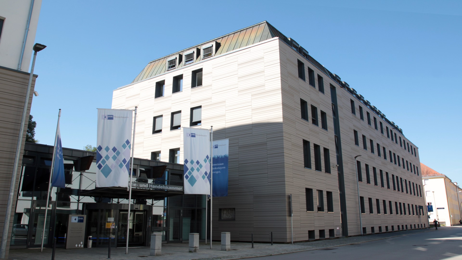 Gebäude der IHK Niederbayern 