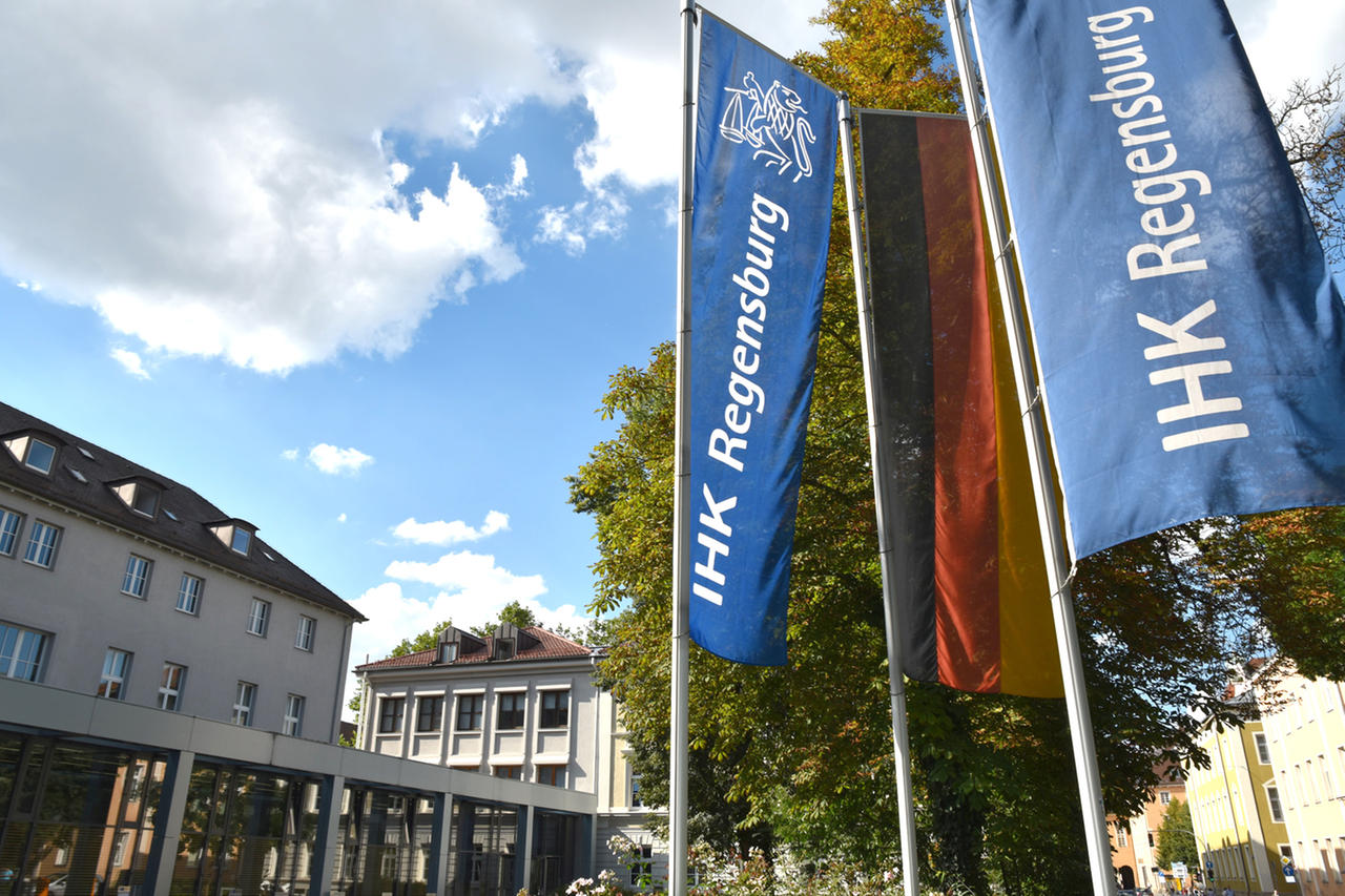 Gebäude der IHK Regensburg